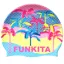Funkita Swim Cap Poka Palm